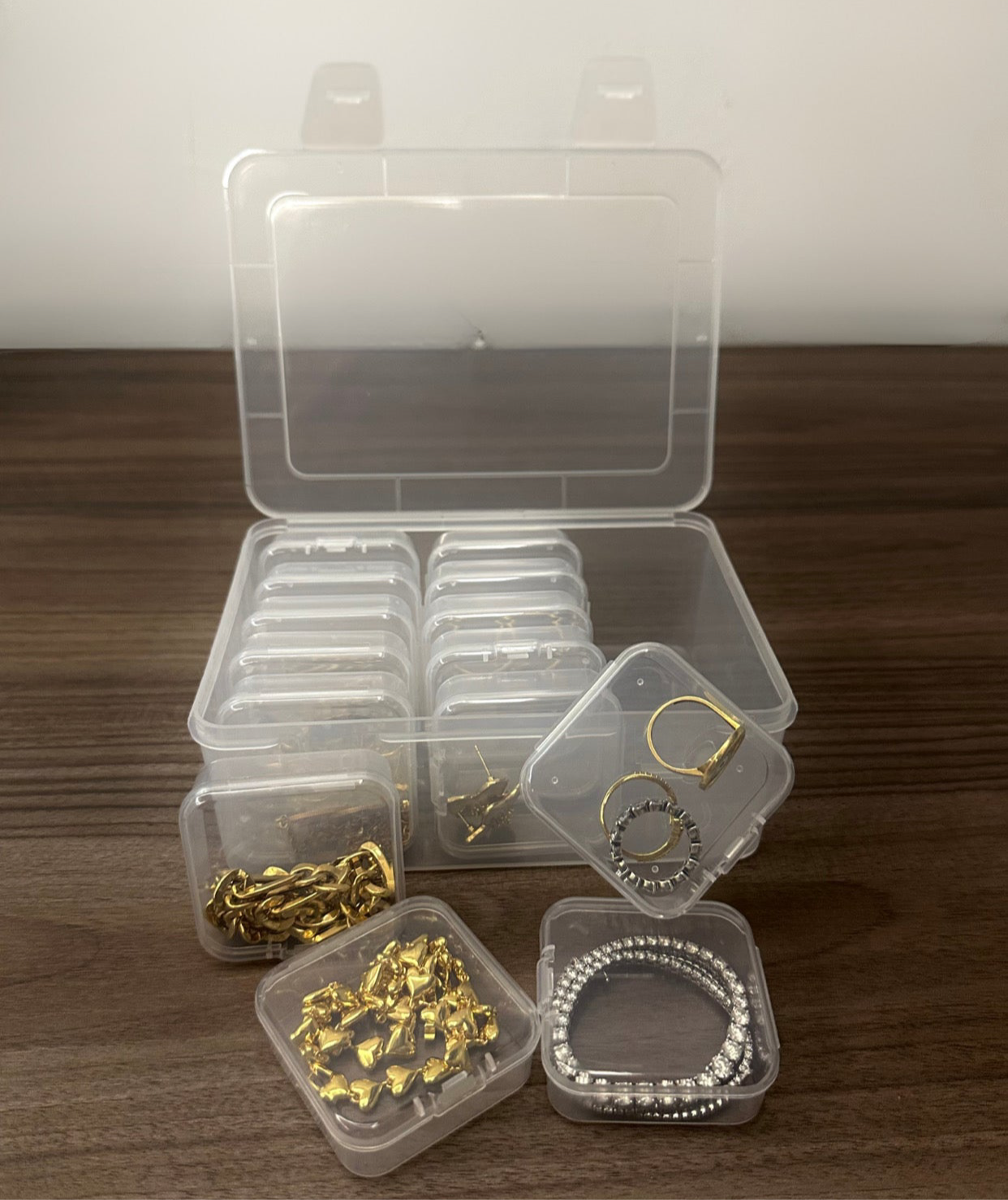 Clear Jewelry Storage Box