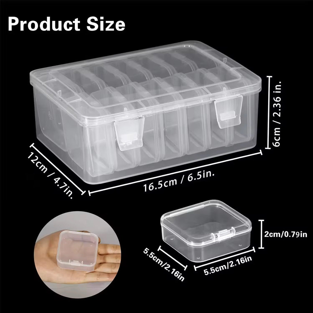 Clear Jewelry Storage Box
