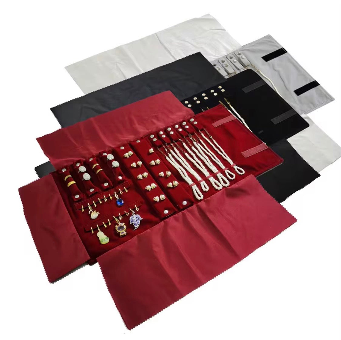 Velvet Foldable Jewelry Organizer