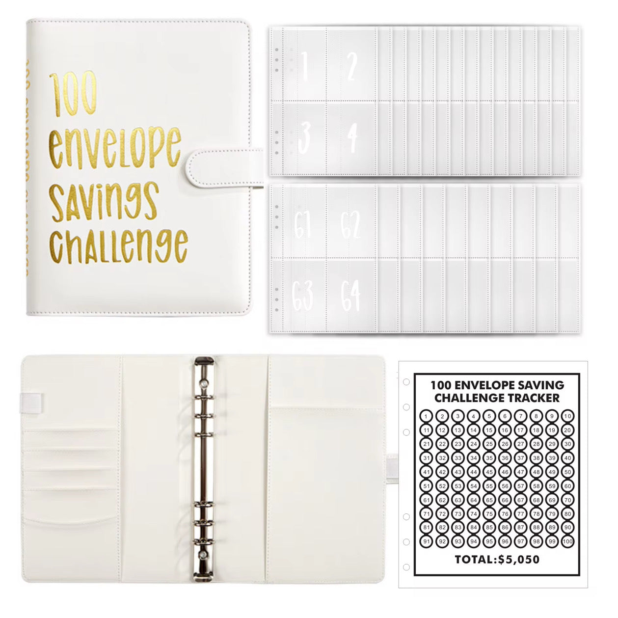 Money Saving Challenge Book