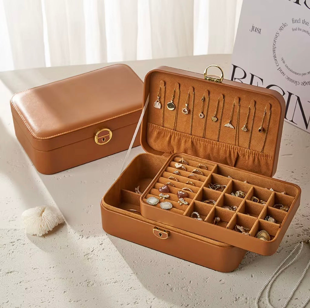 Leather Jewelry Box