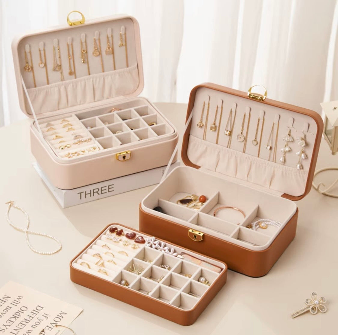 Leather Jewelry Box