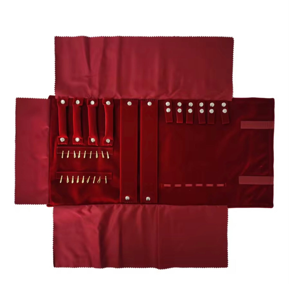 Velvet Foldable Jewelry Organizer