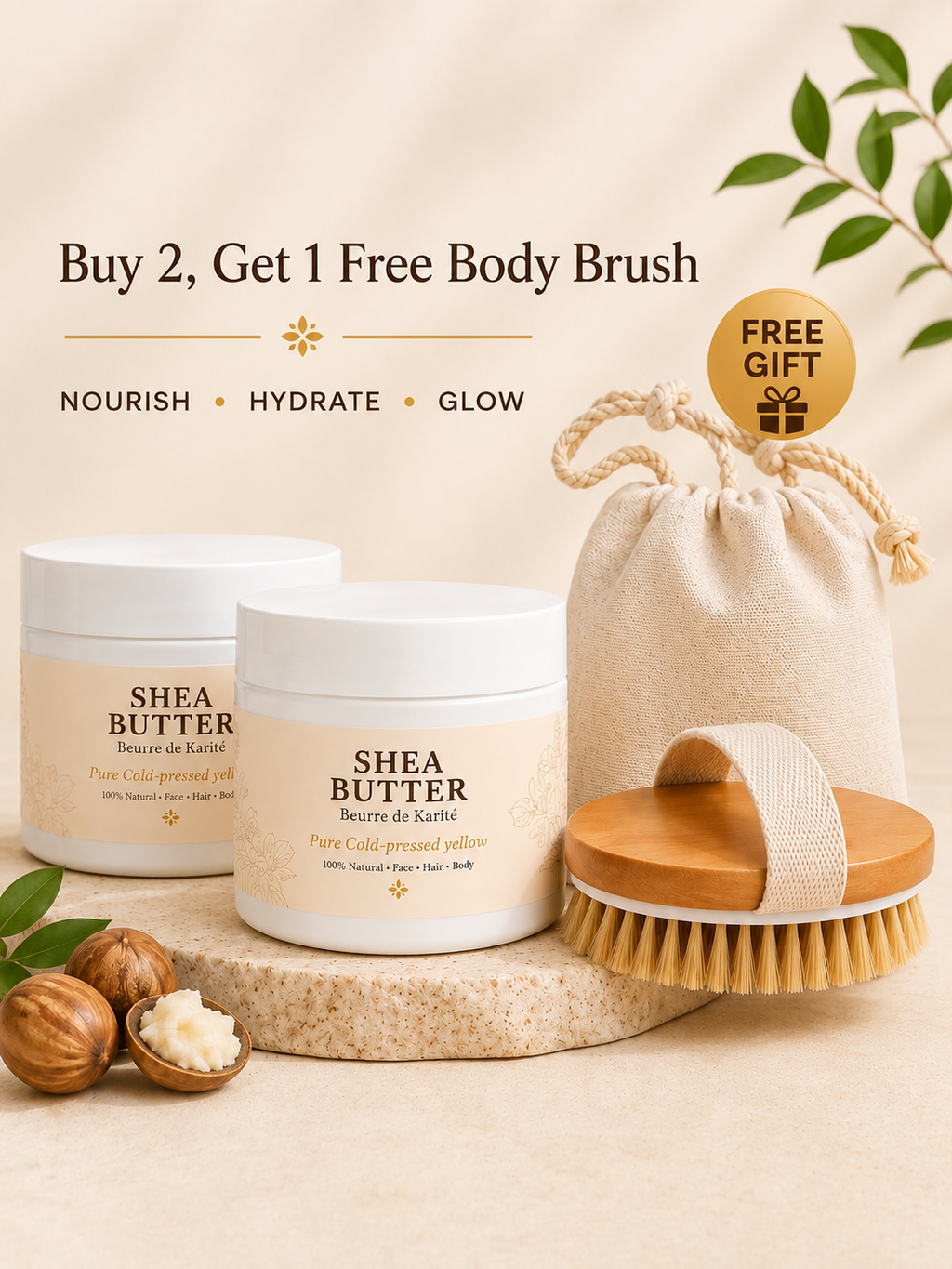 Tanning Shea Butter-Beurre de Karité