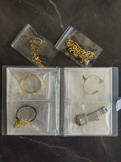 3 Jewelry Storage Books Bundle