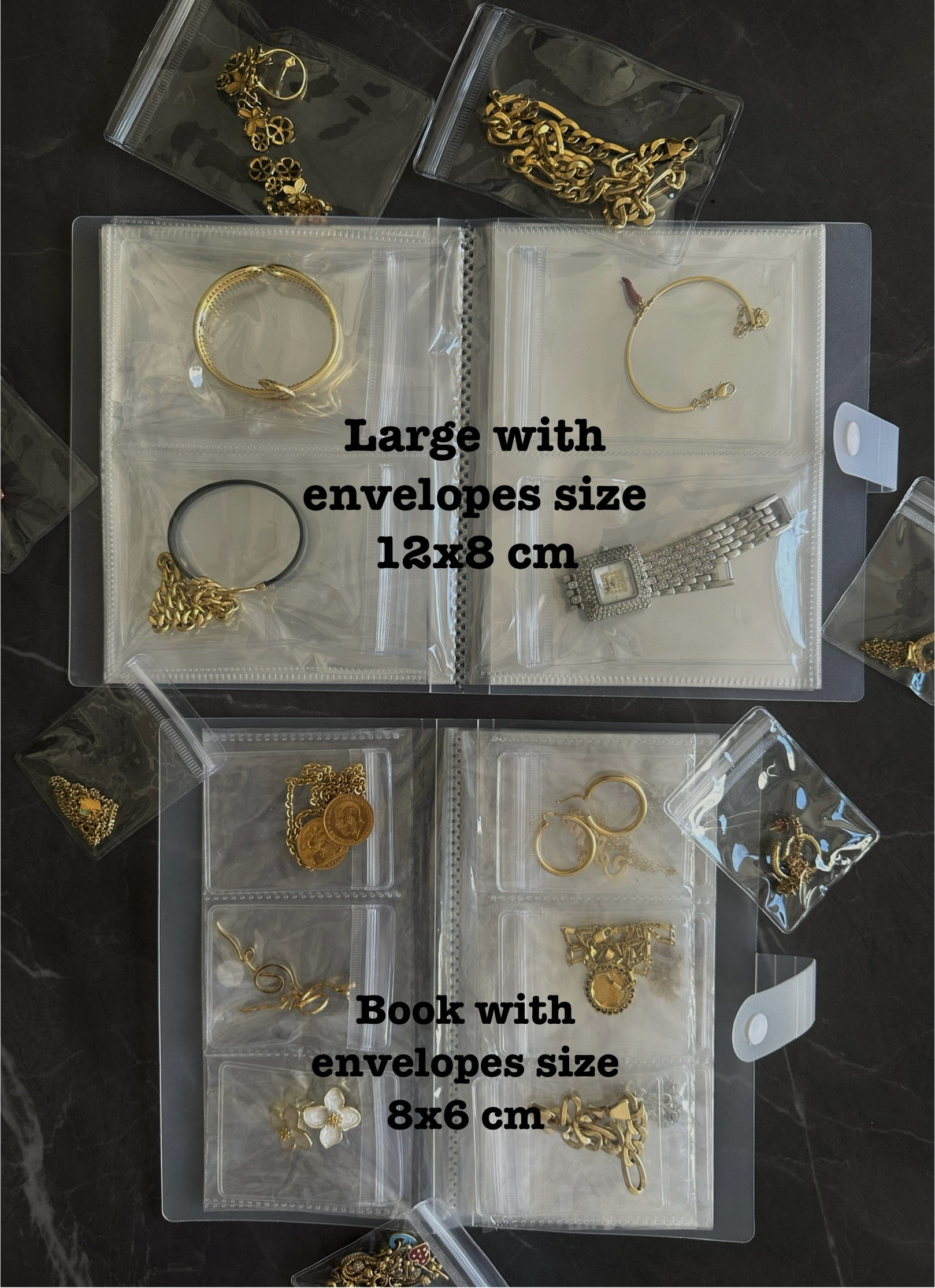 Regular Storage Book + 30 FREE envelopes (8x6cm)