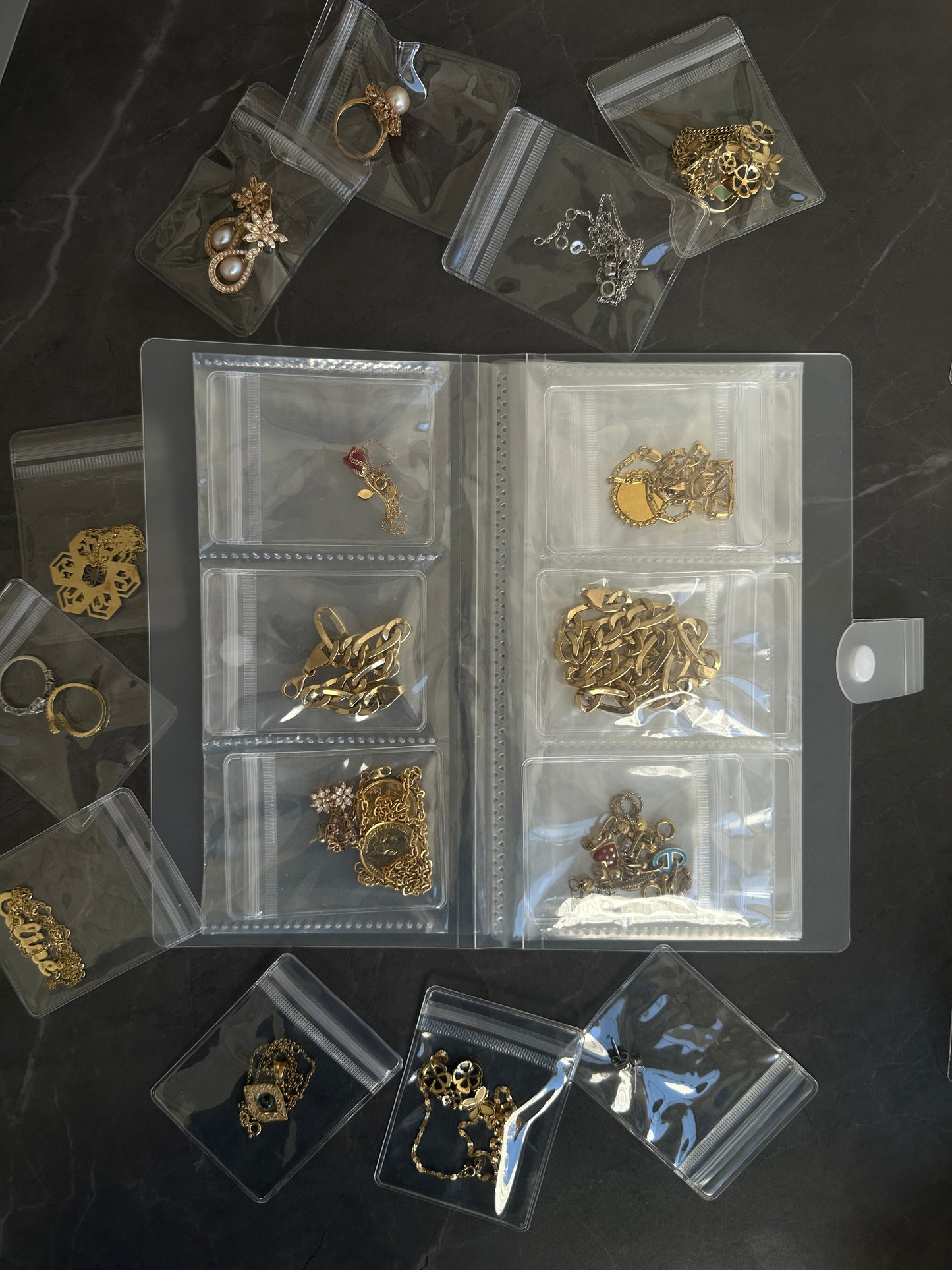 3 Jewelry Storage Books Bundle