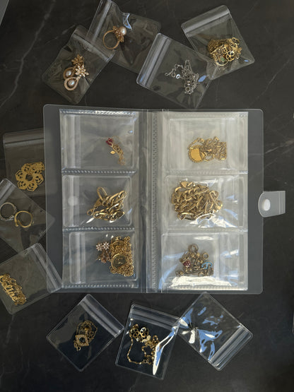 3 Jewelry Storage Books Bundle