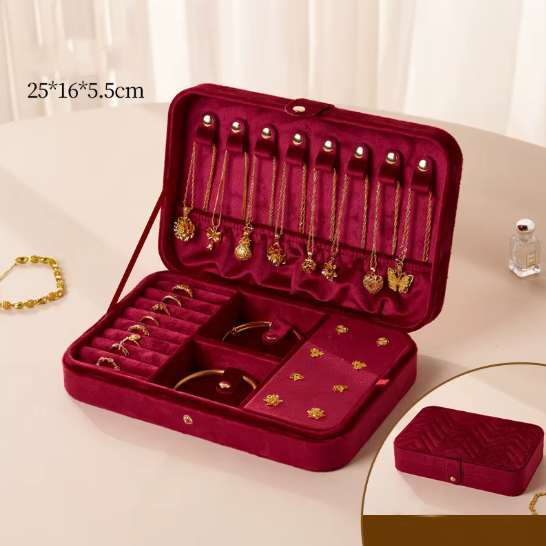 Velvet Jewelry Box