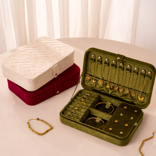 Velvet Jewelry Box